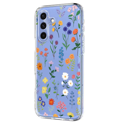 Flower Pattern Painted TPU Phone Case, For Samsung Galaxy S25 FE 5G, For Samsung Galaxy S25 Edge 5G, For Samsung Galaxy S24 5G / S25 5G, For Samsung Galaxy S24+ 5G / S25+ 5G, For Samsung Galaxy S25 Ultra 5G, For Samsung Galaxy S24 FE 5G                ...
