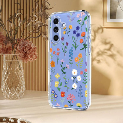 Flower Pattern Painted TPU Phone Case, For Samsung Galaxy S25 FE 5G, For Samsung Galaxy S25 Edge 5G, For Samsung Galaxy S24 5G / S25 5G, For Samsung Galaxy S24+ 5G / S25+ 5G, For Samsung Galaxy S25 Ultra 5G, For Samsung Galaxy S24 FE 5G                ...