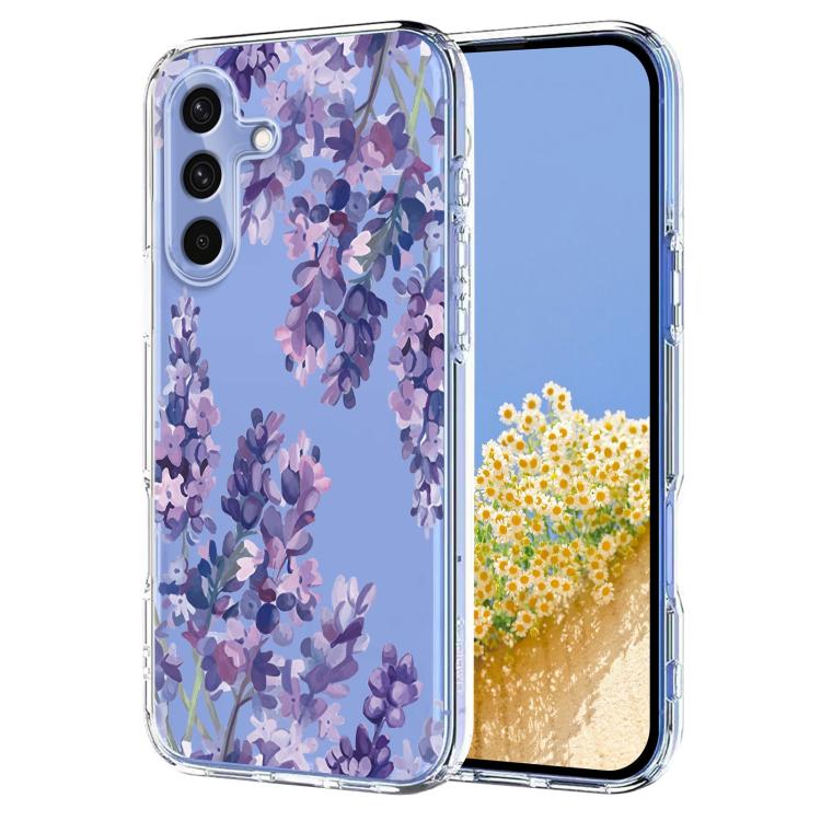 Flower Pattern Painted TPU Phone Case