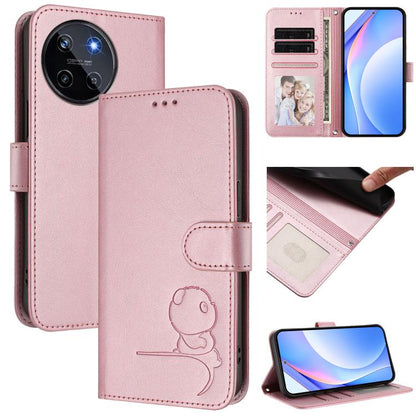 Litter Panda Embossing RFID Leather Phone Case with Lanyard, For Realme GT 6T 5G / GT 6 5G Global, For Realme C67 4G / 12 Lite 4G, For Realme 12 Pro / 12 Pro+ / P1 Pro, For Realme C53 / C51 / C53 India, For Realme 11 5G / 11x / C67 5G India            ...