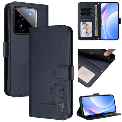 Litter Panda Embossing RFID Leather Phone Case with Lanyard, For Realme Narzo 80 Pro / 14 Pro, For Realme C75 4G / 14x India / Narzo 80x, For Realme Narzo 80x, For Realme 14 / P3 / 14T 5G, For Realme P3 Ultra, For Realme P3, For Realme P3 Pro          ...