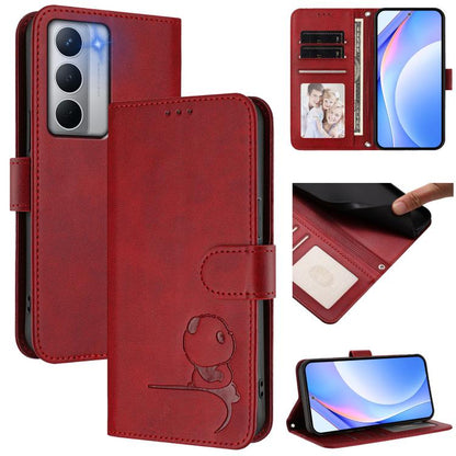 Litter Panda Embossing RFID Leather Phone Case with Lanyard, For Realme Narzo 80 Pro / 14 Pro, For Realme C75 4G / 14x India / Narzo 80x, For Realme Narzo 80x, For Realme 14 / P3 / 14T 5G, For Realme P3 Ultra, For Realme P3, For Realme P3 Pro          ...