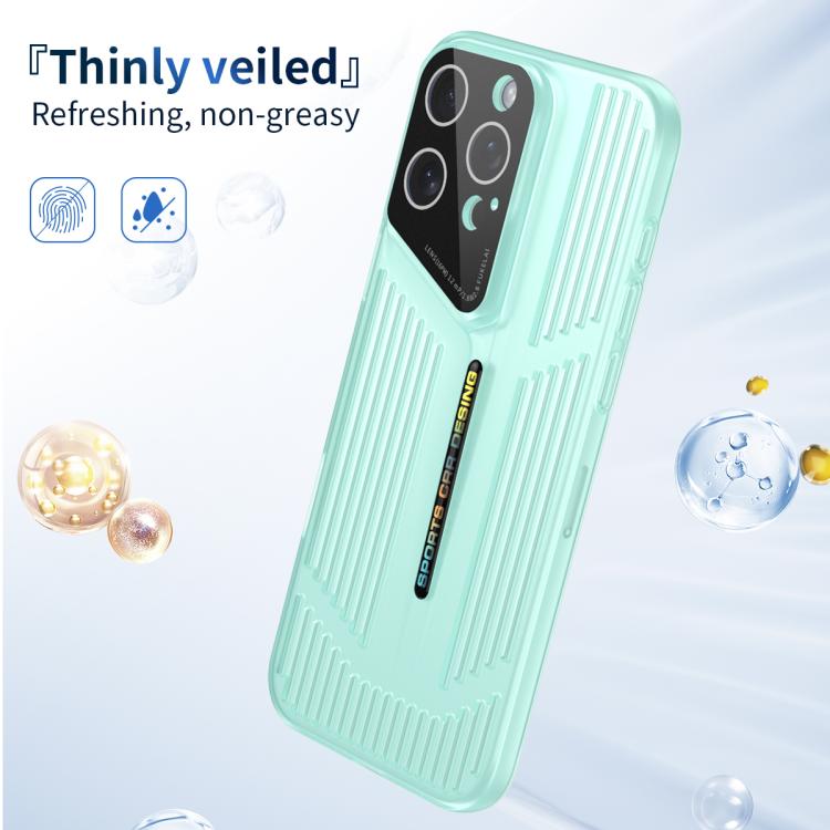Cooling Frosted Translucent Hollow Heat Dissipation Phone Case, For iPhone 11
