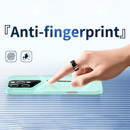 Cooling Frosted Translucent Hollow Heat Dissipation Phone Case, For iPhone 11