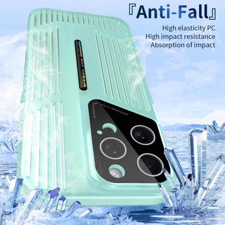 Cooling Frosted Translucent Hollow Heat Dissipation Phone Case, For iPhone 11