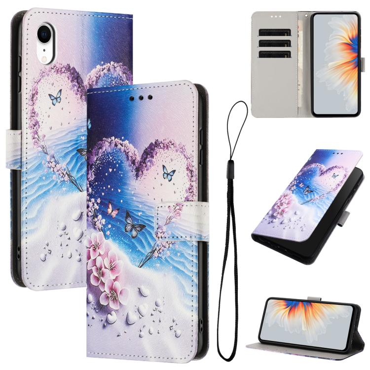 Color Drawing Pattern Leather Phone Case