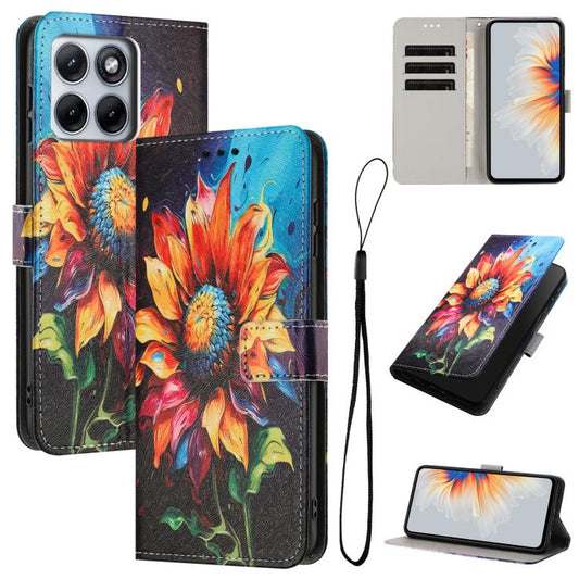 Color Drawing Pattern Leather Phone Case, For Motorola Edge 5G 2026, For Motorola Moto G37 / G37 Power / G47, For Motorola Edge 70 Pro 5G, For Motorola Moto G17 / G17 Power 4G, For Motorola Moto G67 / G77 5G, For Motorola Edge 70 Fusion                ...