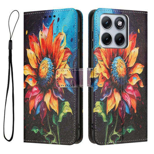 Color Drawing Pattern Leather Phone Case, For Motorola Edge 5G 2026, For Motorola Moto G37 / G37 Power / G47, For Motorola Edge 70 Pro 5G, For Motorola Moto G17 / G17 Power 4G, For Motorola Moto G67 / G77 5G, For Motorola Edge 70 Fusion                ...