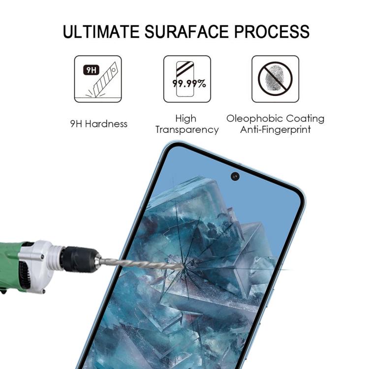 25pcs Full Glue 9H HD 3D Curved Edge Tempered Glass Film, For Google Pixel 8 Pro, For Google Pixel 7 Pro 5G, For Google Pixel 6 Pro