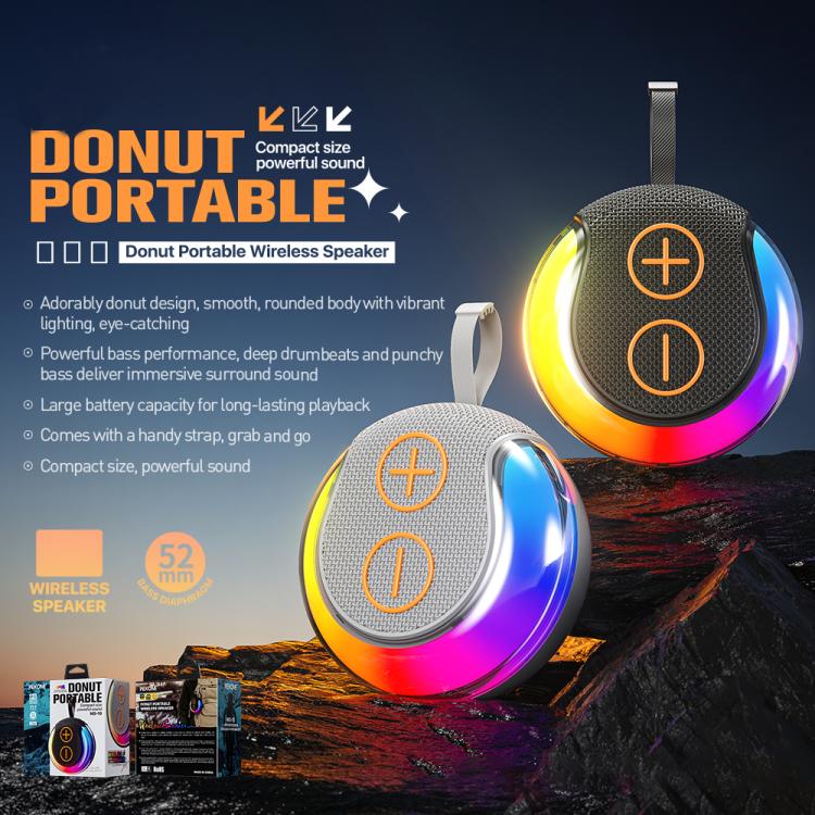 WK WD-10 Donut Portable Wireless Bluetooth Speaker