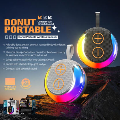 WK WD-10 Donut Portable Wireless Bluetooth Speaker