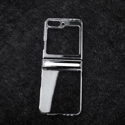 Transparent PC Axis Shockproof Phone Case, For Galaxy Z Flip8 5G, For Samsung Galaxy Z Flip5 5G / Flip6 5G, For Samsung Galaxy Z Flip7 5G, For Samsung Galaxy Z Fold5