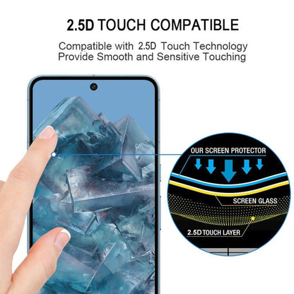 Edge Glue 9H HD 3D Curved Edge Tempered Glass Film, For Google Pixel 8 Pro