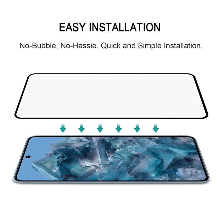 Edge Glue 9H HD 3D Curved Edge Tempered Glass Film, For Google Pixel 8 Pro