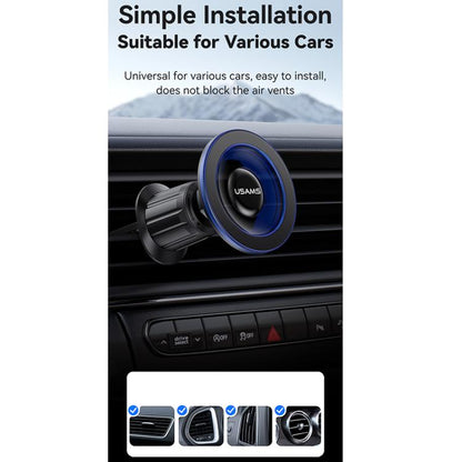 USAMS ZJ081 Magnetic Car Air Vent Phone Holder, ZJ081