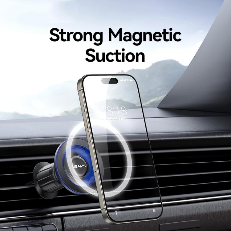USAMS ZJ081 Magnetic Car Air Vent Phone Holder, ZJ081