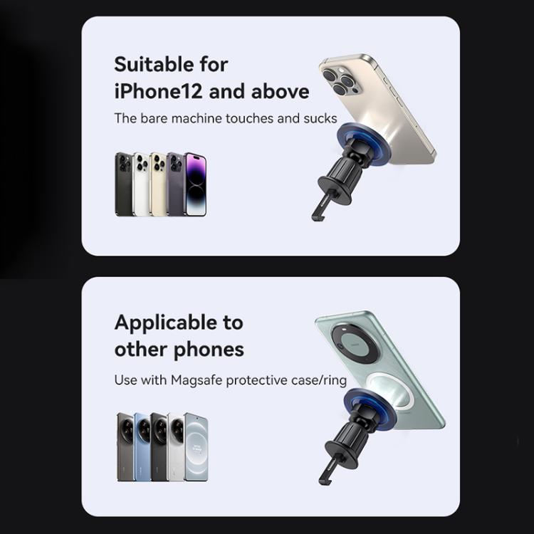 USAMS ZJ081 Magnetic Car Air Vent Phone Holder, ZJ081
