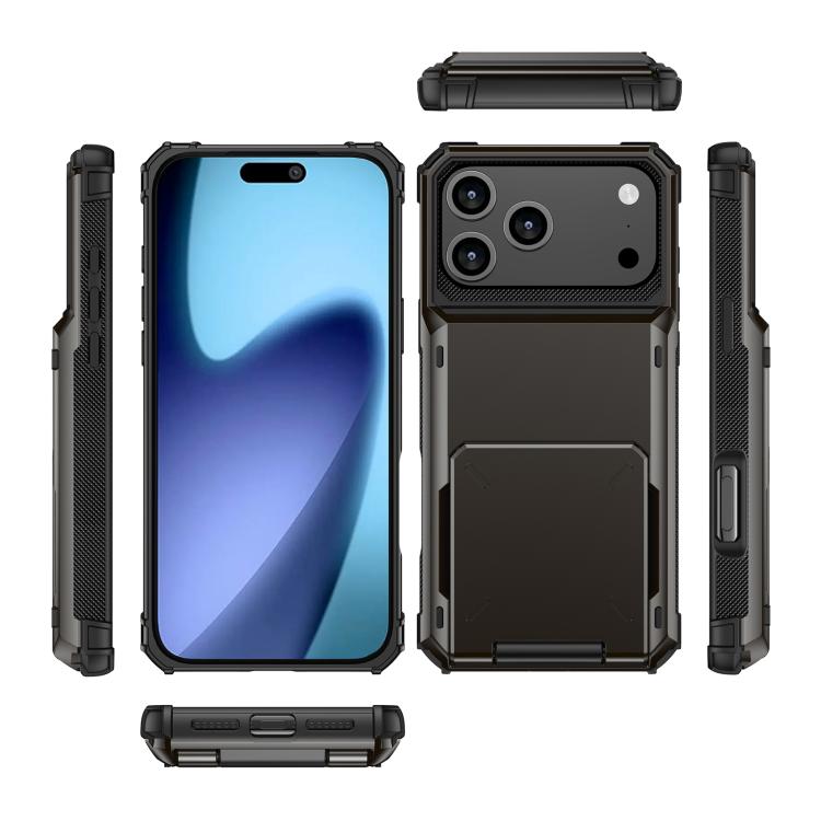 Coque de téléphone robuste anti-choc et anti-rayures, Pour iPhone 17 Pro Max, Pour iPhone 17 Pro