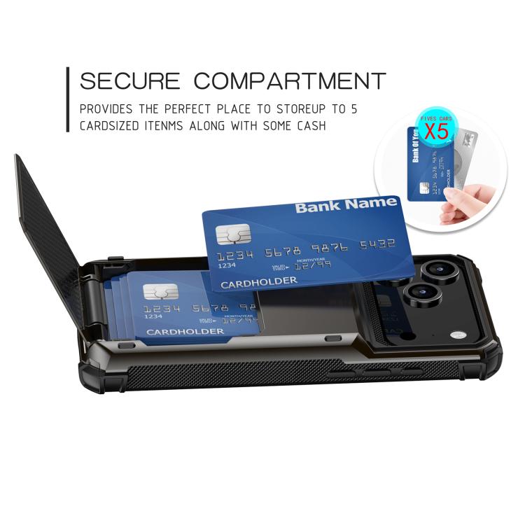 Coque de téléphone robuste anti-choc et anti-rayures, Pour iPhone 17 Pro Max, Pour iPhone 17 Pro
