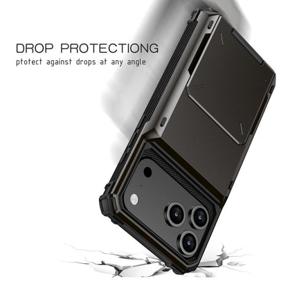 Coque de téléphone robuste anti-choc et anti-rayures, Pour iPhone 17 Pro Max, Pour iPhone 17 Pro