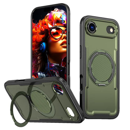 Metal 360 Degree Rotation Holder MagSafe Phone Case