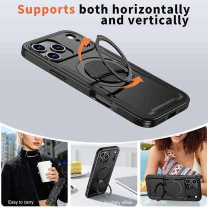 Metal 360 Degree Rotation Holder MagSafe Phone Case