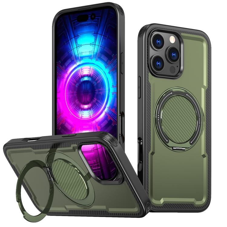Metal 360 Degree Rotation Holder MagSafe Phone Case