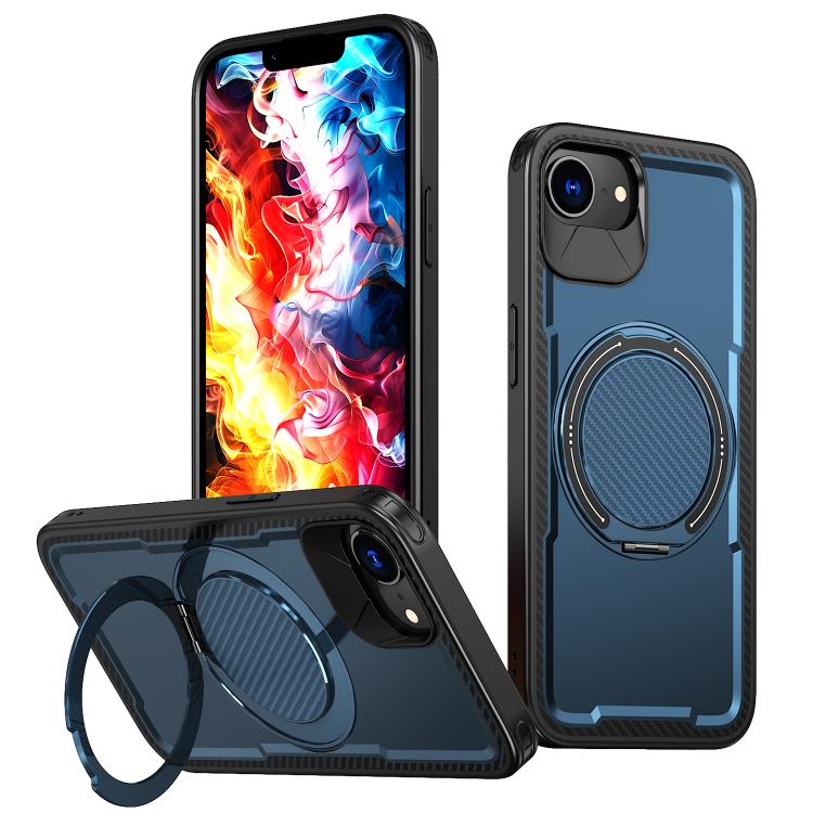 Metal 360 Degree Rotation Holder MagSafe Phone Case, For iPhone 17e / 16e, For iPhone 17 Pro Max, For iPhone 17 Pro, For iPhone 17, For iPhone Air, For iPhone 16 Pro Max, For iPhone 16 Pro, For iPhone 16 Plus, For iPhone 16