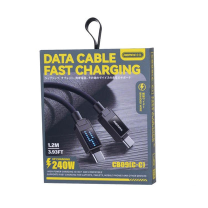 REMAX CB09 PD30W Type-C to 8 Pin Marquee Braided Fast Charging Data Cable, Length: 1.2m, Type-C to 8 Pin
