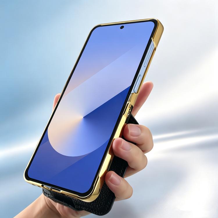 VIETAO Colorful PU Leather Phone Case with Ring, For Galaxy Z Flip8 5G, For Samsung Galaxy Z Flip7