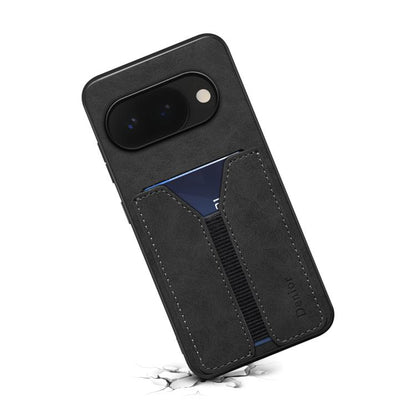 Denior D07 DV Elastic Card Slot PU Back Cover Phone Case, For Google Pixel 10a, For Google Pixel 10 Pro XL, For Google Pixel 10 Pro / Pixel 10