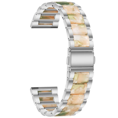 xDfind Three Beads Metal Resin Watch Band, 14mm, 18mm, 20mm, 22mm