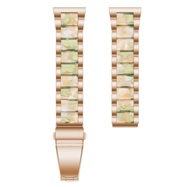 xDfind Three Beads Metal Resin Watch Band, 14mm, 20mm, 22mm, 18mm