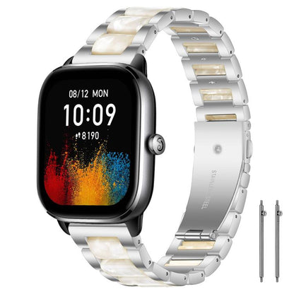 xDfind Three Beads Metal Resin Watch Band, 14mm, 18mm, 20mm, 22mm