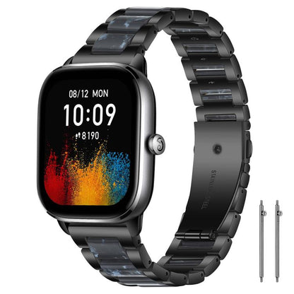xDfind Three Beads Metal Resin Watch Band, 14mm, 20mm, 22mm, 18mm
