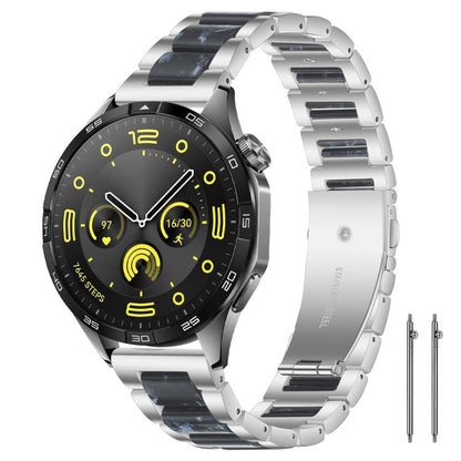 xDfind Three Beads Metal Resin Watch Band, 14mm, 18mm, 20mm, 22mm