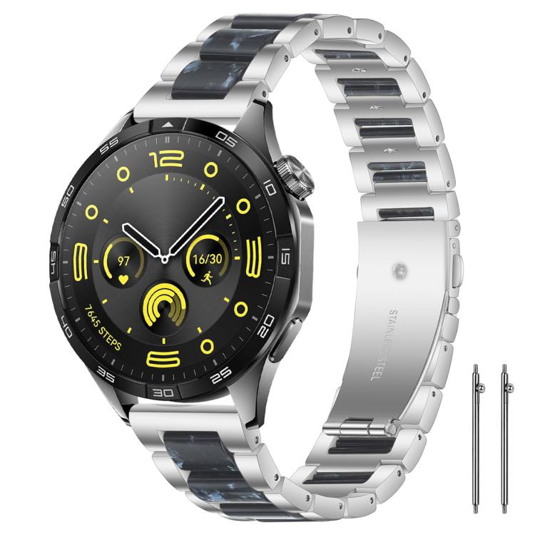 xDfind Three Beads Metal Resin Watch Band, 14mm, 20mm, 22mm, 18mm