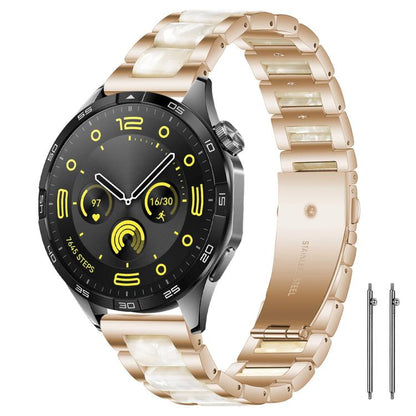 xDfind Three Beads Metal Resin Watch Band, 14mm, 18mm, 20mm, 22mm