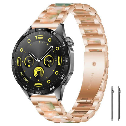 xDfind Three Beads Metal Resin Watch Band, 14mm, 18mm, 20mm, 22mm