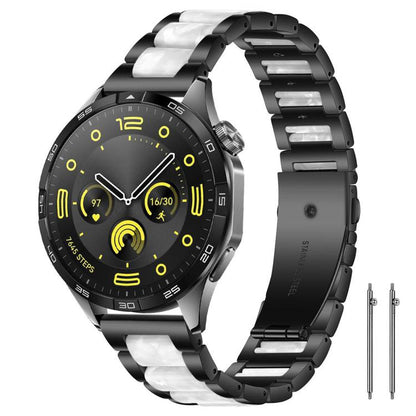 xDfind Three Beads Metal Resin Watch Band, 14mm, 18mm, 20mm, 22mm