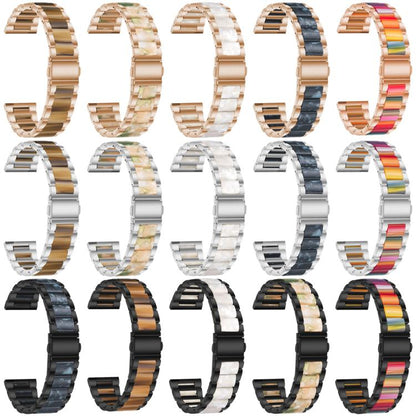 xDfind Three Beads Metal Resin Watch Band, For Xiaomi Smart Band 11 / 10 / 9 / 8, For Xiaomi Band 10 Pro/9 Pro/Redmi Watch6/5/4, For Redmi Watch 3