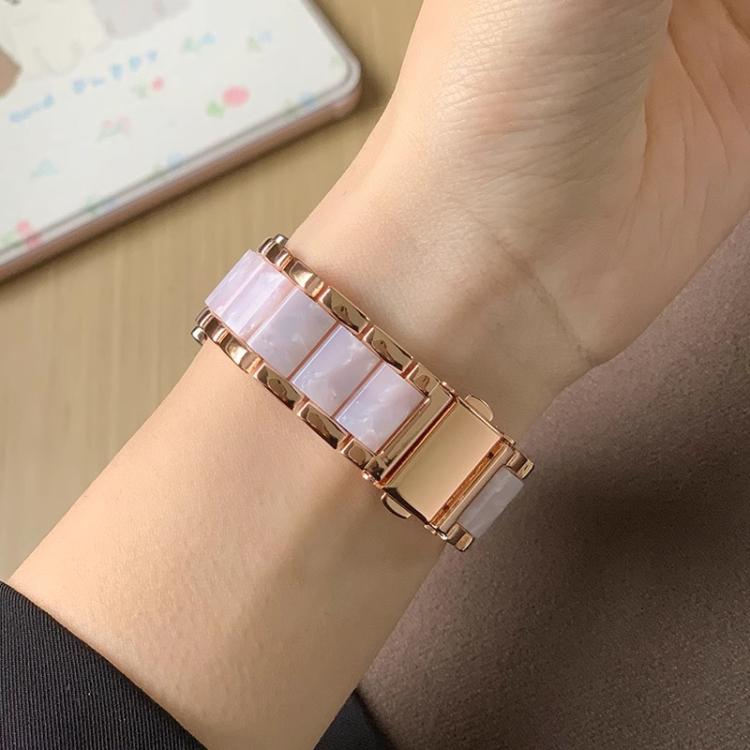 xDfind Three Beads Metal Resin Watch Band, For Xiaomi Smart Band 11 / 10 / 9 / 8, For Xiaomi Band 10 Pro/9 Pro/Redmi Watch6/5/4, For Redmi Watch 3