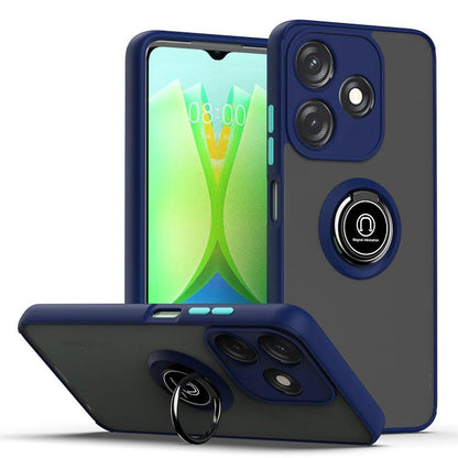 Q Shadow 1 Series TPU + PC Phone Case with Ring, For Tecno Spark Go 1 / Go 2025, For Tecno Spark 30 Pro 4G, For Tecno Spark 30C, For Tecno Camon 30 4G, For Tecno Spark 20 Pro+, For Tecno Spark 10C