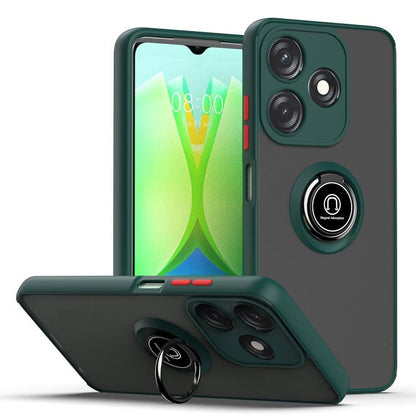 Q Shadow 1 Series TPU + PC Phone Case with Ring, For Tecno Spark Go 1 / Go 2025, For Tecno Spark 30 Pro 4G, For Tecno Spark 30C, For Tecno Camon 30 4G, For Tecno Spark 20 Pro+, For Tecno Spark 10C