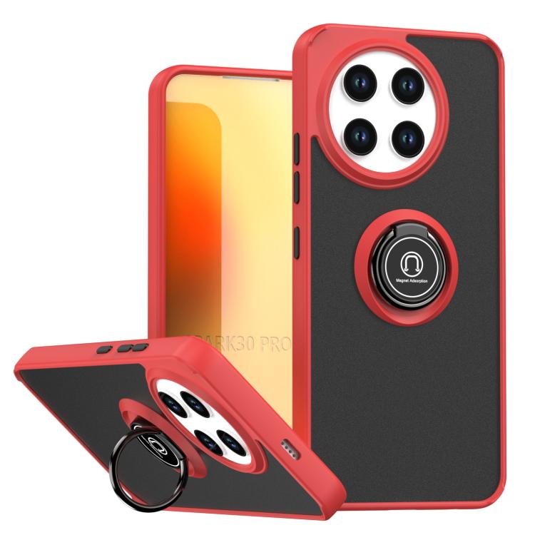 Q Shadow 1 Series TPU + PC Phone Case with Ring, For Tecno Spark Go 1 / Go 2025, For Tecno Spark 30 Pro 4G, For Tecno Spark 30C, For Tecno Camon 30 4G, For Tecno Spark 20 Pro+, For Tecno Spark 10C