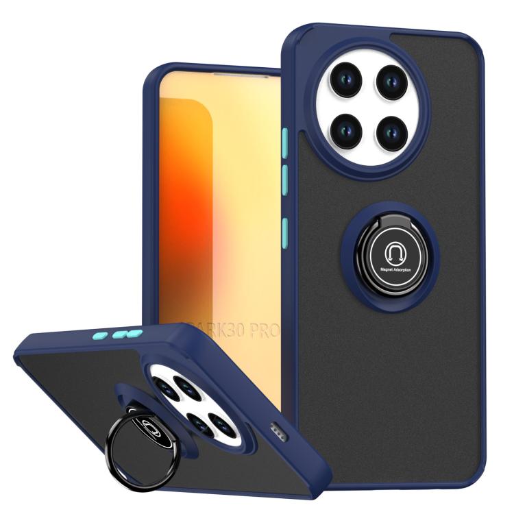 Q Shadow 1 Series TPU + PC Phone Case with Ring, For Tecno Spark Go 1 / Go 2025, For Tecno Spark 30 Pro 4G, For Tecno Spark 30C, For Tecno Camon 30 4G, For Tecno Spark 20 Pro+, For Tecno Spark 10C