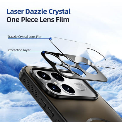 ABEEL Heat Dissipation Frosted MagSafe Phone Case with Lens Film