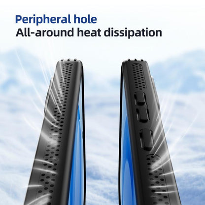 ABEEL Heat Dissipation Frosted MagSafe Phone Case with Lens Film