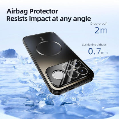 ABEEL Heat Dissipation Frosted MagSafe Phone Case with Lens Film, For Redmi K90 Pro Max, For Redmi K90/Poco F8 Pro, For Redmi K80 Pro 5G, For Redmi K80