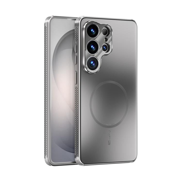 ABEEL Heat Dissipation Frosted MagSafe Phone Case with Lens Film, For Samsung Galaxy S26+ 5G, For Samsung Galaxy S26 Ultra 5G, For Samsung Galaxy S26 5G, For Samsung Galaxy S25 Edge 5G, For Samsung Galaxy S25 5G, For Samsung Galaxy S25+ 5G             ...